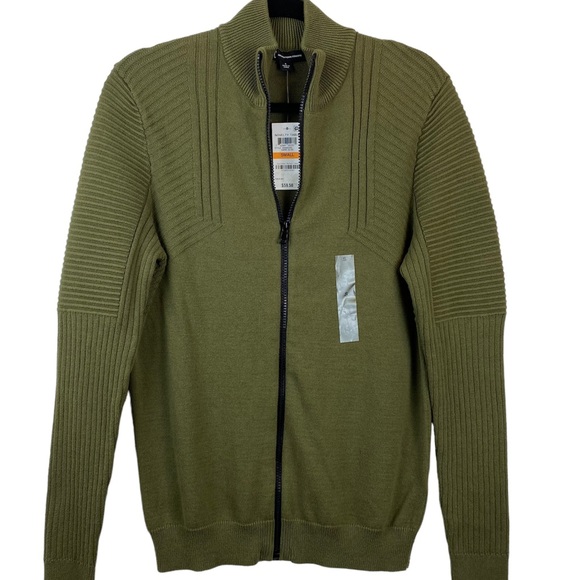 INC International Concepts Men's Zip Front Cardigan - Small - NWT - Picture 7 of 7